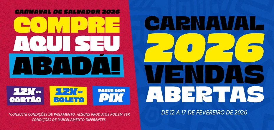 Compre e retire seu abadá para o Carnaval 2026!