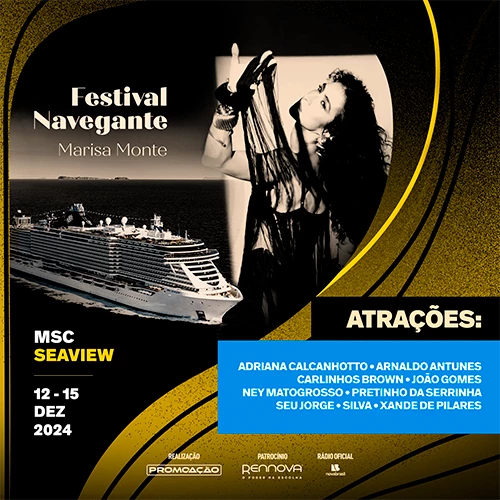 Navio Festival Navegante Marisa Monte 2024