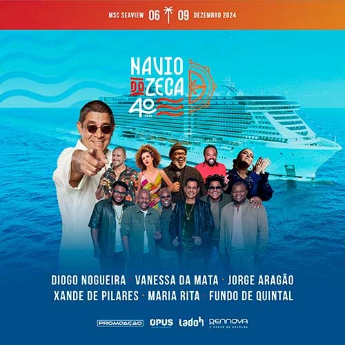 Navio do Zeca Pagodinho 2024