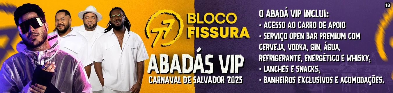 comprar abada fissura vip 2025